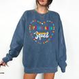 Special Area Squad Team Be Kind School Special Area Teacher Men Women Kids Comfort Colors Sweatshirt Denim