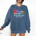Special Education SPED Teacher For Men Women Girls Kids Comfort Colors Sweatshirt Denim Special Education SPED Teacher For Men Women Girls Kids Comfort Colors Sweatshirt Denim