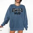 Special Education Squad Camo SPED Teacher Comfort Colors Sweatshirt Denim Special Education Squad Camo SPED Teacher Comfort Colors Sweatshirt Denim