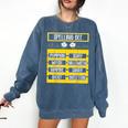 Spelling Bee Halloween Teachers Bee Spelling Competition Comfort Colors Sweatshirt Denim