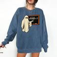 Square Root 67 Ghost Math Teacher 4489 Meme Halloween Comfort Colors Sweatshirt Denim Square Root 67 Ghost Math Teacher 4489 Meme Halloween Comfort Colors Sweatshirt Denim