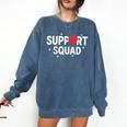Support Squad Cute Heart Supportive Teacher Team Member Comfort Colors Sweatshirt Denim Support Squad Cute Heart Supportive Teacher Team Member Comfort Colors Sweatshirt Denim
