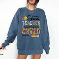 It Takes A Special Teacher To Hear What A Child Cannot Say Comfort Colors Sweatshirt Denim It Takes A Special Teacher To Hear What A Child Cannot Say Comfort Colors Sweatshirt Denim