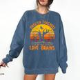 Teacher Halloween All English Teachers Love Brains Comfort Colors Sweatshirt Denim Teacher Halloween All English Teachers Love Brains Comfort Colors Sweatshirt Denim