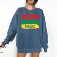 Teacher Magic Black History Month Educator For Men Women Comfort Colors Sweatshirt Denim