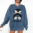 Teacher Para Life Tee Paraprofessional Cute Messy Bun Comfort Colors Sweatshirt Denim Teacher Para Life Tee Paraprofessional Cute Messy Bun Comfort Colors Sweatshirt Denim