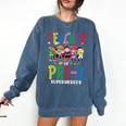 Teacher Of Pre K Superheroes Teacher New School Year Men Women Comfort Colors Sweatshirt Denim Teacher Of Pre K Superheroes Teacher New School Year Men Women Comfort Colors Sweatshirt Denim