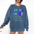 Teacher Shark Don't Stress Do Your Best Forget The Rest Comfort Colors Sweatshirt Denim Teacher Shark Don't Stress Do Your Best Forget The Rest Comfort Colors Sweatshirt Denim