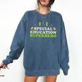Teacher Superhero Student Educator Special Education Comfort Colors Sweatshirt Denim Teacher Superhero Student Educator Special Education Comfort Colors Sweatshirt Denim