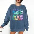Im A Teacher Whats Your Superpower Teaching Professional Comfort Colors Sweatshirt Denim Im A Teacher Whats Your Superpower Teaching Professional Comfort Colors Sweatshirt Denim