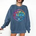 TK & Kinder Dream Team Transitional Kindergarten Teacher Comfort Colors Sweatshirt Denim