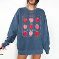 TK Is My Jam Transitional Kindergarten TK Teacher Strawberry Comfort Colors Sweatshirt Denim TK Is My Jam Transitional Kindergarten TK Teacher Strawberry Comfort Colors Sweatshirt Denim