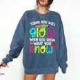 Today You Will Glow When You Show What You Know Teachers Day Comfort Colors Sweatshirt Denim Today You Will Glow When You Show What You Know Teachers Day Comfort Colors Sweatshirt Denim