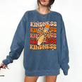 Unity Day Orange Kindness Teacher Bow Anti Bullying Be Kind Comfort Colors Sweatshirt Denim Unity Day Orange Kindness Teacher Bow Anti Bullying Be Kind Comfort Colors Sweatshirt Denim