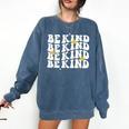 Unity Day Shirt Orange Kids Teacher 2023 Be Kind Groovy Comfort Colors Sweatshirt Denim Unity Day Shirt Orange Kids Teacher 2023 Be Kind Groovy Comfort Colors Sweatshirt Denim