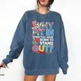Why Fit In Doctor Teacher Cat In Hat Cool Autism Awareness Men Women Kids Comfort Colors Sweatshirt Denim Why Fit In Doctor Teacher Cat In Hat Cool Autism Awareness Men Women Kids Comfort Colors Sweatshirt Denim