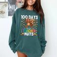 100 Days Of Driving My Teacher Nuts Dabbing Squirrel School Comfort Colors Sweatshirt Blue Spruce 100 Days Of Driving My Teacher Nuts Dabbing Squirrel School Comfort Colors Sweatshirt Blue Spruce
