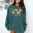 2nd Grade Teacher Squad Cute Women Groovy Fall Autumn Lovers Comfort Colors Sweatshirt Blue Spruce 2nd Grade Teacher Squad Cute Women Groovy Fall Autumn Lovers Comfort Colors Sweatshirt Blue Spruce