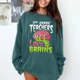 3rd Grade Teachers Love Brains Zombie Teacher Halloween Comfort Colors Sweatshirt Blue Spruce 3rd Grade Teachers Love Brains Zombie Teacher Halloween Comfort Colors Sweatshirt Blue Spruce