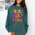 4th Grade Boo Crew Ghost Halloween Teacher Costume Comfort Colors Sweatshirt Blue Spruce 4th Grade Boo Crew Ghost Halloween Teacher Costume Comfort Colors Sweatshirt Blue Spruce