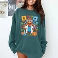 67 Chemistry Science Teacher Periodic Table Thanksgiving Comfort Colors Sweatshirt Blue Spruce