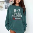 67 Don't Say 6-7 Again Teacher Shirt 67 Sarcastic Meme Comfort Colors Sweatshirt Blue Spruce 67 Don't Say 6-7 Again Teacher Shirt 67 Sarcastic Meme Comfort Colors Sweatshirt Blue Spruce