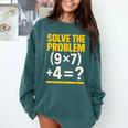 67 Meme Math Teacher School 6-7 Brain Rot Six Seven Comfort Colors Sweatshirt Blue Spruce 67 Meme Math Teacher School 6-7 Brain Rot Six Seven Comfort Colors Sweatshirt Blue Spruce