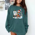 Artist Gingerbread Painter Art Teacher Student Christmas Comfort Colors Sweatshirt Blue Spruce Artist Gingerbread Painter Art Teacher Student Christmas Comfort Colors Sweatshirt Blue Spruce