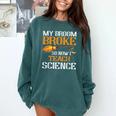 My Broom Broke So Now I Teach Science Teacher Halloween Comfort Colors Sweatshirt Blue Spruce My Broom Broke So Now I Teach Science Teacher Halloween Comfort Colors Sweatshirt Blue Spruce