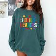 I Build Leaders Bricks Building Blocks Teacher Brick Builder Comfort Colors Sweatshirt Blue Spruce I Build Leaders Bricks Building Blocks Teacher Brick Builder Comfort Colors Sweatshirt Blue Spruce