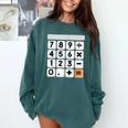 Calculator Easy Halloween Costume For Math Teacher Comfort Colors Sweatshirt Blue Spruce Calculator Easy Halloween Costume For Math Teacher Comfort Colors Sweatshirt Blue Spruce