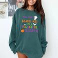 You Cant Scare Me Im A Preschool Teacher Comfort Colors Sweatshirt Blue Spruce You Cant Scare Me Im A Preschool Teacher Comfort Colors Sweatshirt Blue Spruce