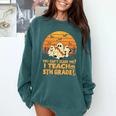You Can't Scare Me I Teach 5th Grade Teacher Halloween Men Women Kids Comfort Colors Sweatshirt Blue Spruce You Can't Scare Me I Teach 5th Grade Teacher Halloween Men Women Kids Comfort Colors Sweatshirt Blue Spruce
