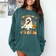 You Can't Scare Me I Teach Sixth Grade Teacher Halloween Comfort Colors Sweatshirt Blue Spruce You Can't Scare Me I Teach Sixth Grade Teacher Halloween Comfort Colors Sweatshirt Blue Spruce