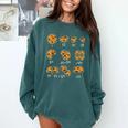 Chocolate Cookie Quick Math Fraction Math Teachers For Men Women Girls Kids Comfort Colors Sweatshirt Blue Spruce