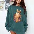 Coquette Music Note Patchwork Ghost Music Teacher Halloween Comfort Colors Sweatshirt Blue Spruce Coquette Music Note Patchwork Ghost Music Teacher Halloween Comfort Colors Sweatshirt Blue Spruce