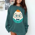 Cute Good Egg Teacher Halloween Costume Food Group Comfort Colors Sweatshirt Blue Spruce Cute Good Egg Teacher Halloween Costume Food Group Comfort Colors Sweatshirt Blue Spruce