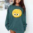Cute Good Egg Teacher Halloween Costume Group The Big Cheese Comfort Colors Sweatshirt Blue Spruce