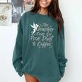 Disney Peter Pan Tinkerbell Teacher Pixie Dust And Coffee Comfort Colors Sweatshirt Blue Spruce Disney Peter Pan Tinkerbell Teacher Pixie Dust And Coffee Comfort Colors Sweatshirt Blue Spruce