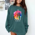 Earth Without Art Is Just Eh Painting Artist Pun Art Teacher Comfort Colors Sweatshirt Blue Spruce Earth Without Art Is Just Eh Painting Artist Pun Art Teacher Comfort Colors Sweatshirt Blue Spruce
