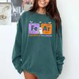 Elements Of Halloween Fear Periodically Chemistry Teacher Comfort Colors Sweatshirt Blue Spruce Elements Of Halloween Fear Periodically Chemistry Teacher Comfort Colors Sweatshirt Blue Spruce