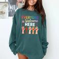 Everyone Is Welcome Here Shirt Teacher Comfort Colors Sweatshirt Blue Spruce Everyone Is Welcome Here Shirt Teacher Comfort Colors Sweatshirt Blue Spruce