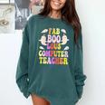 Faboolous COMPUTER TEACHER Costume This Is My Spooky Mom Dad Comfort Colors Sweatshirt Blue Spruce Faboolous COMPUTER TEACHER Costume This Is My Spooky Mom Dad Comfort Colors Sweatshirt Blue Spruce