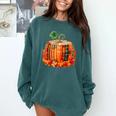 Fall Book Autumn Reading Teacher Halloween Pumpkin Season Comfort Colors Sweatshirt Blue Spruce Fall Book Autumn Reading Teacher Halloween Pumpkin Season Comfort Colors Sweatshirt Blue Spruce