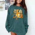 Fall Teacher Pumpkin Coquette Bow Autumn Classroom Comfort Colors Sweatshirt Blue Spruce Fall Teacher Pumpkin Coquette Bow Autumn Classroom Comfort Colors Sweatshirt Blue Spruce