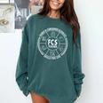 Family And Consumer Sciences FACS FCS Teacher Comfort Colors Sweatshirt Blue Spruce