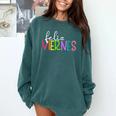Feliz Viernes Happy Friday Spanish Teacher Friday Spanish Sp Comfort Colors Sweatshirt Blue Spruce Feliz Viernes Happy Friday Spanish Teacher Friday Spanish Sp Comfort Colors Sweatshirt Blue Spruce
