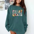 First Grade Dream Team First Day Of 1st Grade Teachers For Men Women Comfort Colors Sweatshirt Blue Spruce First Grade Dream Team First Day Of 1st Grade Teachers For Men Women Comfort Colors Sweatshirt Blue Spruce