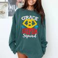 Grade 8 Super Squad Superhero Teacher Team Comfort Colors Sweatshirt Blue Spruce Grade 8 Super Squad Superhero Teacher Team Comfort Colors Sweatshirt Blue Spruce