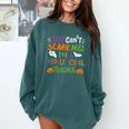 Halloween You Cant Scare Me Im A Middle School Teacher Comfort Colors Sweatshirt Blue Spruce